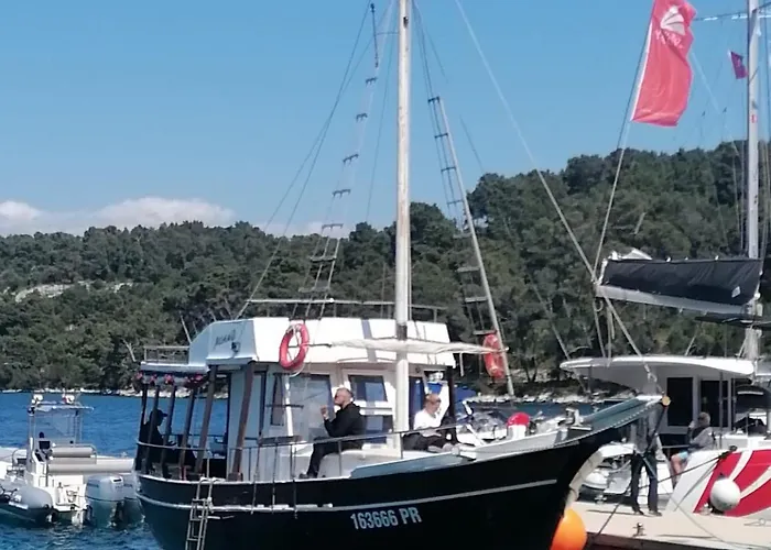 보트호텔 Mirta Tours & Half A Day Of Waves And Wine Dobropoljana